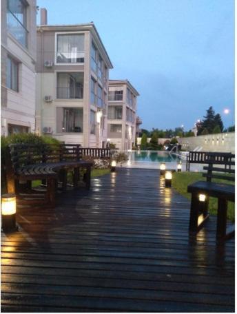 Plaj Resort Dorra ブユックチェクメジェ エクステリア 写真